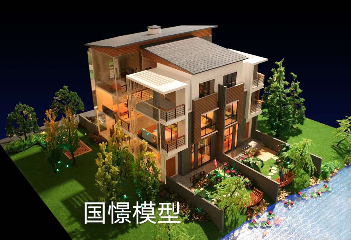 福清县建筑模型