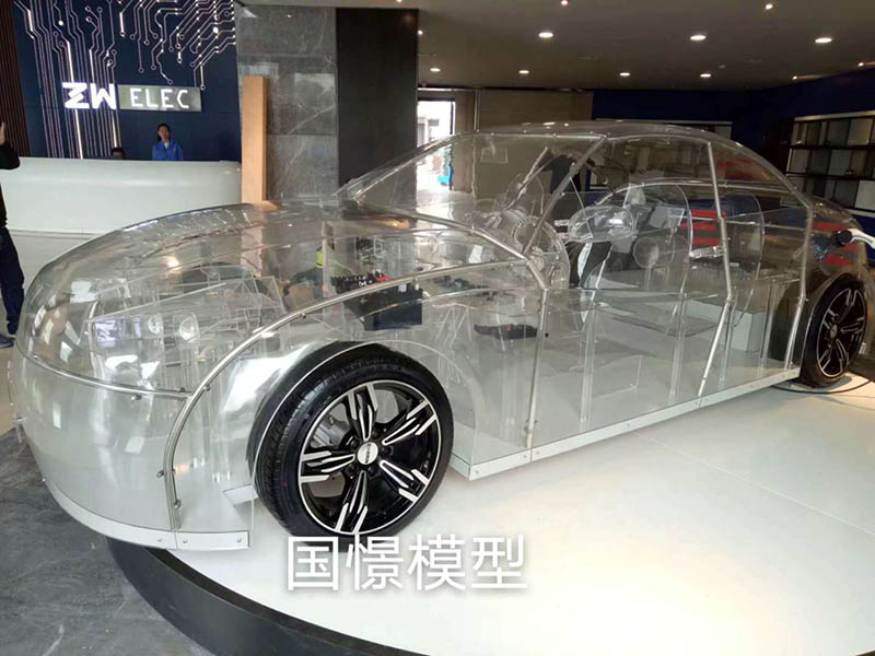 福清县透明车模型
